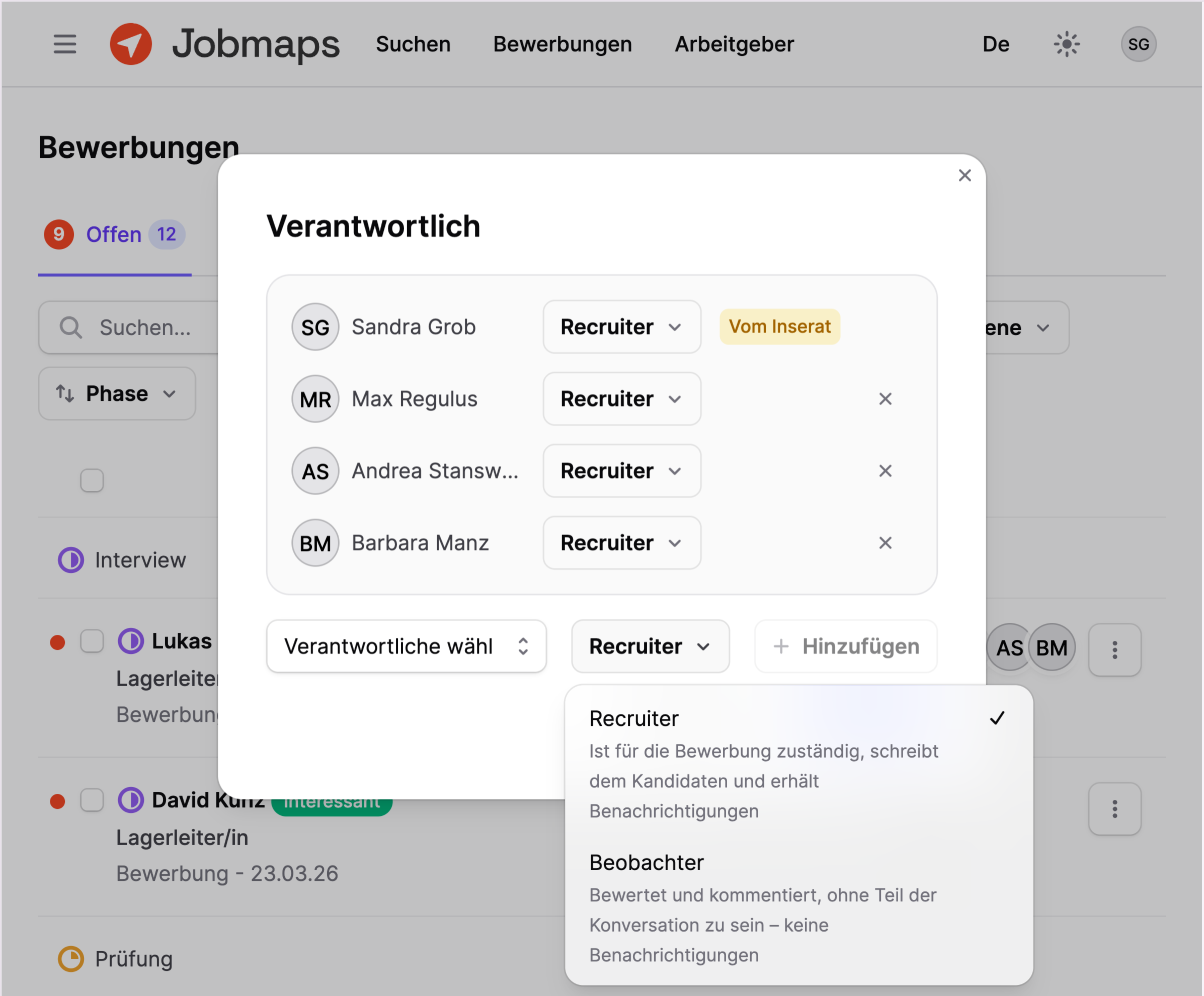 Jobmaps-Modal 