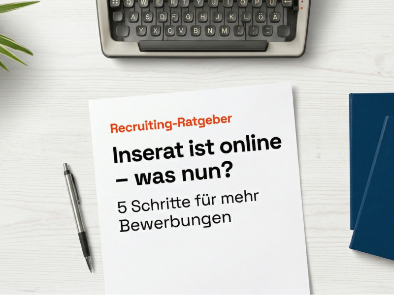 Listing is live &ndash; what now? 5 steps to more applications