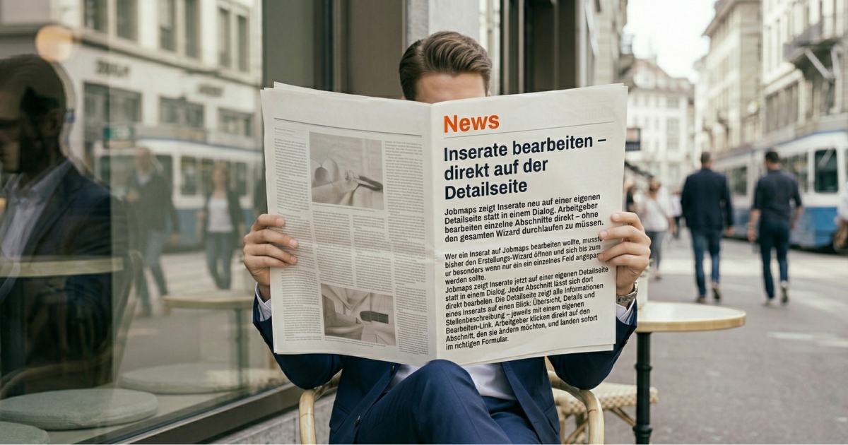 Inserate bearbeiten &ndash; direkt auf der Detailseite