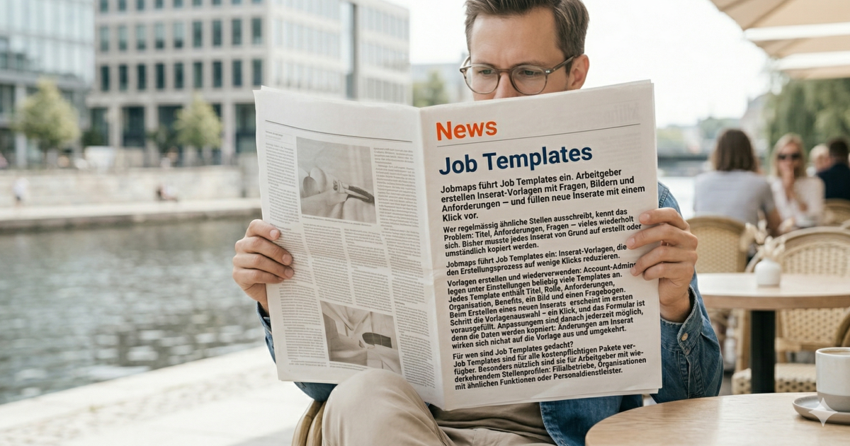 Inserate schneller erstellen mit Job Templates