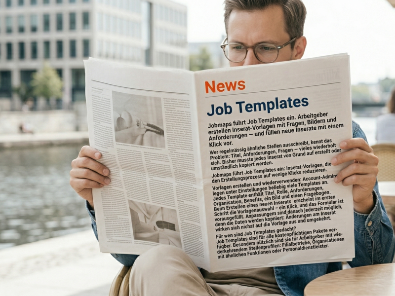 Create job listings faster with job templates