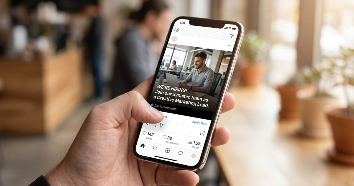 Social Media Promotion f&uuml;r Stelleninserate