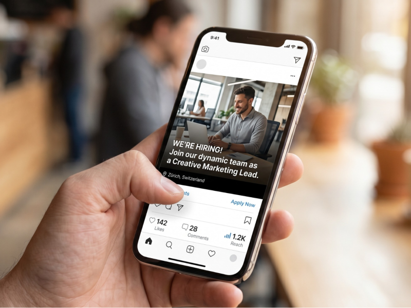 Social Media Promotion f&uuml;r Stelleninserate
